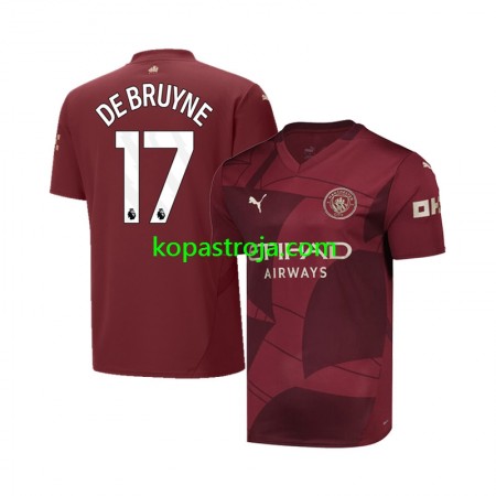 Billiga Fotbollströjor Manchester City DE BRUYNE 17 Tredje tröja 2024/25 Kortärmad